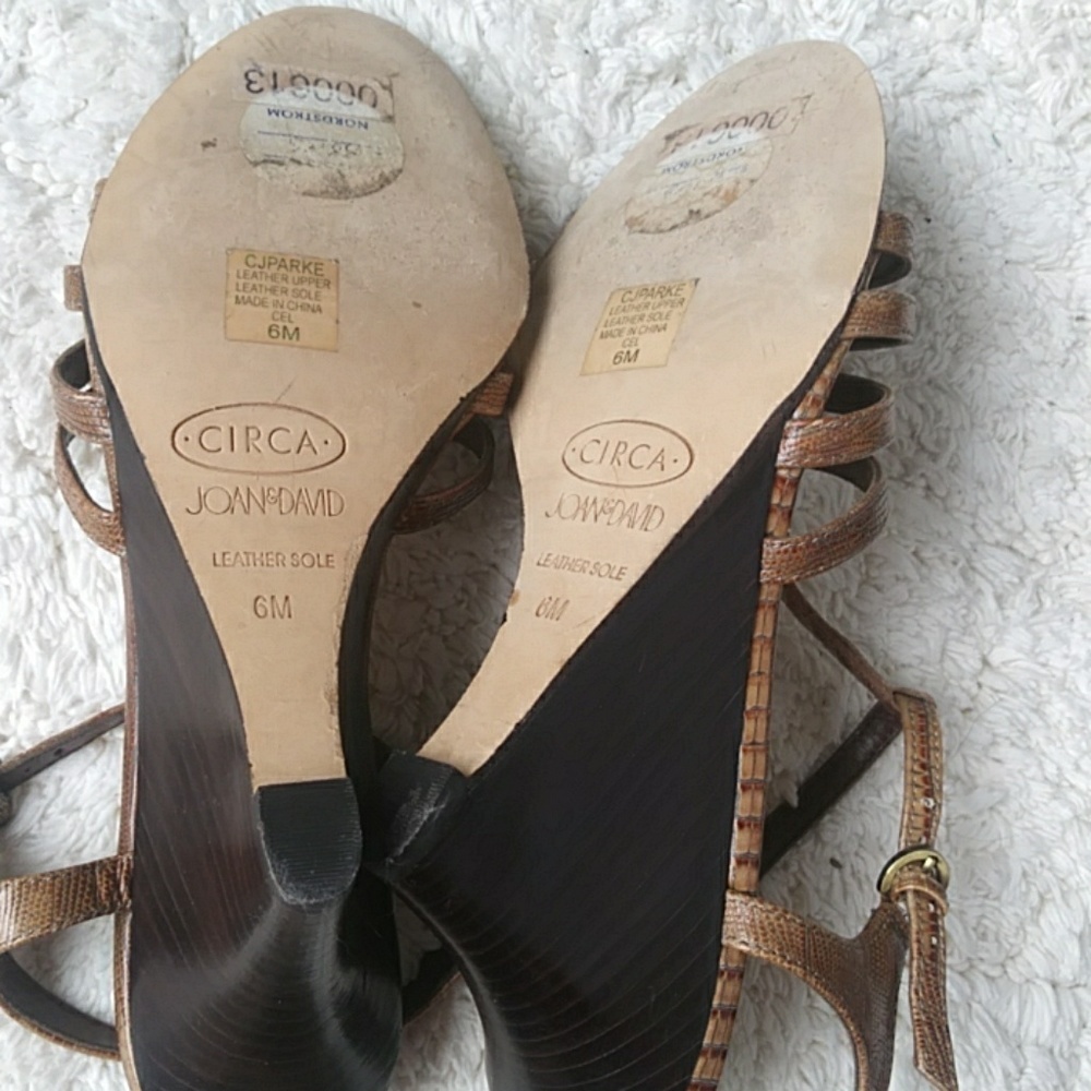 Joan and David leather wedges - Picture 3 of 4